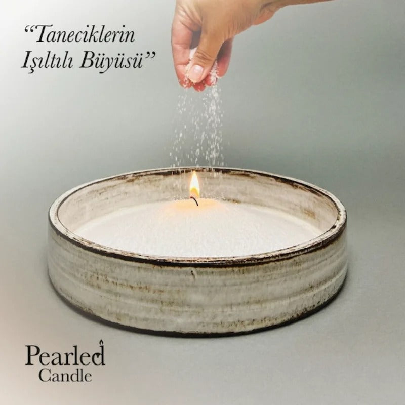Pearled Candle