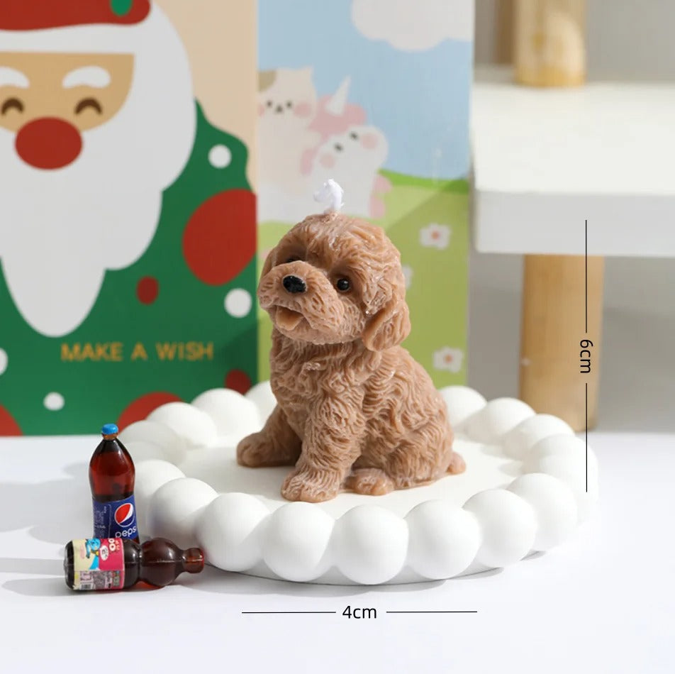 Teddy Dog Scented Candle