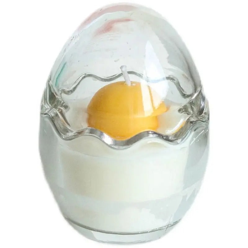 Style Handmade Eggshell Candle Aromatherapy Broken Egg Art Niche Design Candle