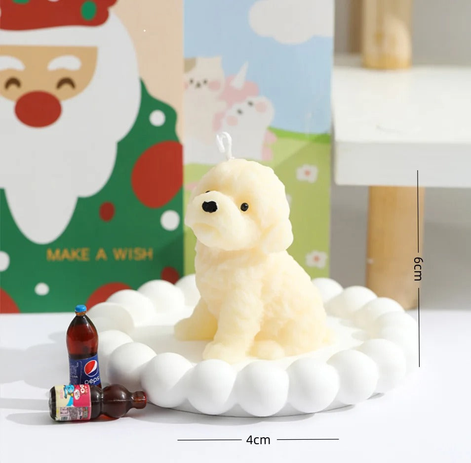 Teddy Dog Scented Candle