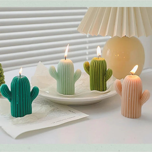 Cactus Scented candles Soy wax Aromatic candles