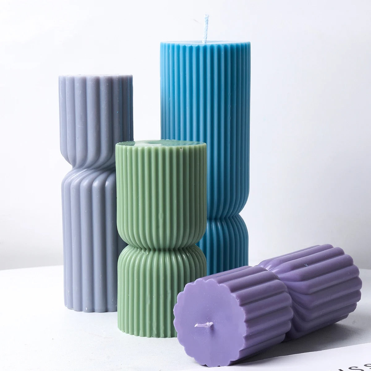 Cylindrical Candle Silicone Mold Aromath Candles