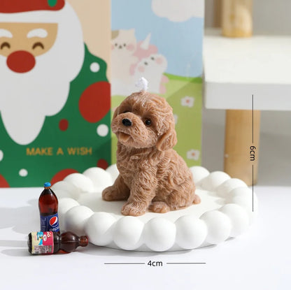 Teddy Dog Scented Candle